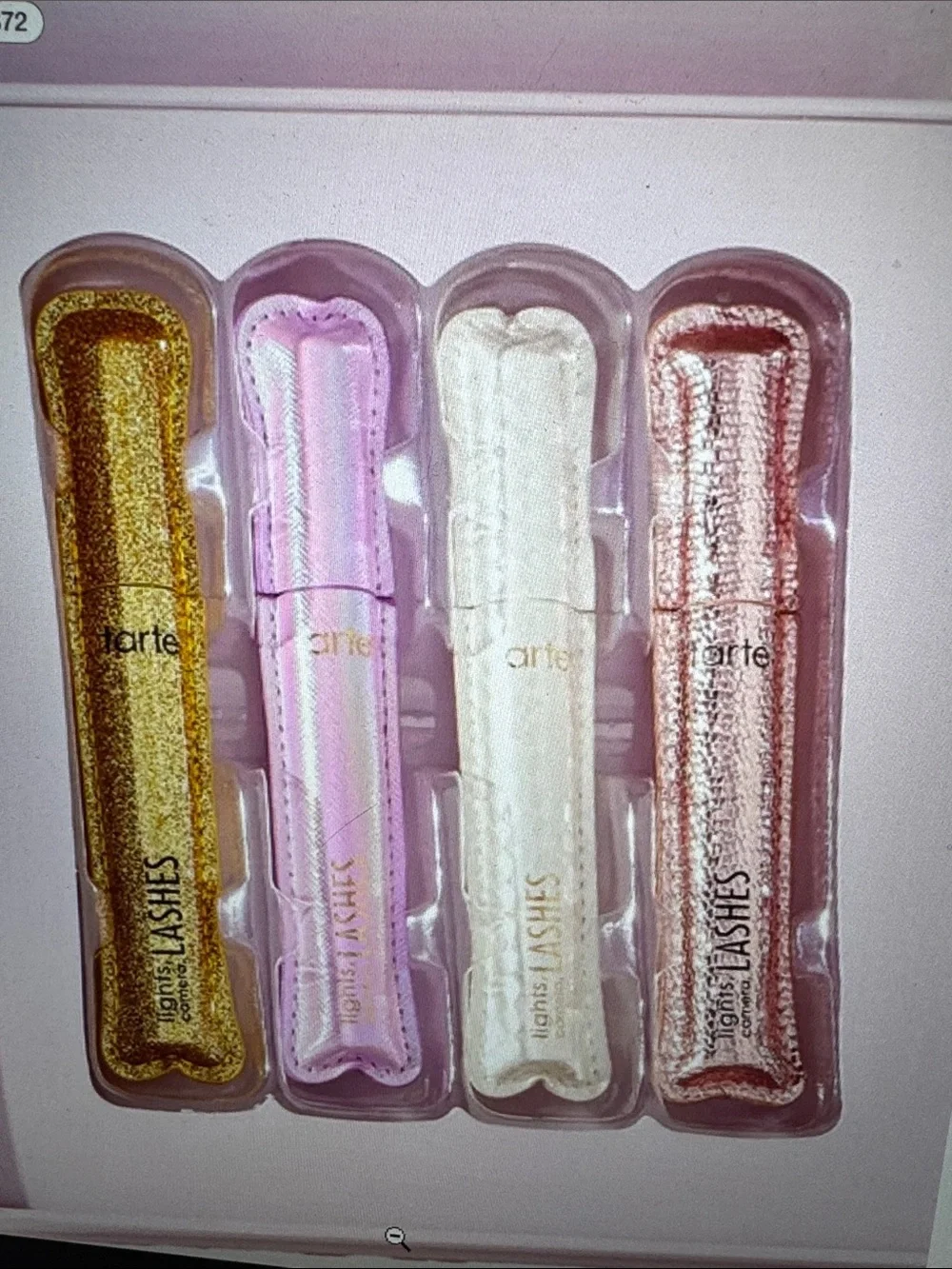 tarte lights, camera, lashes 4-piece collectors vault
